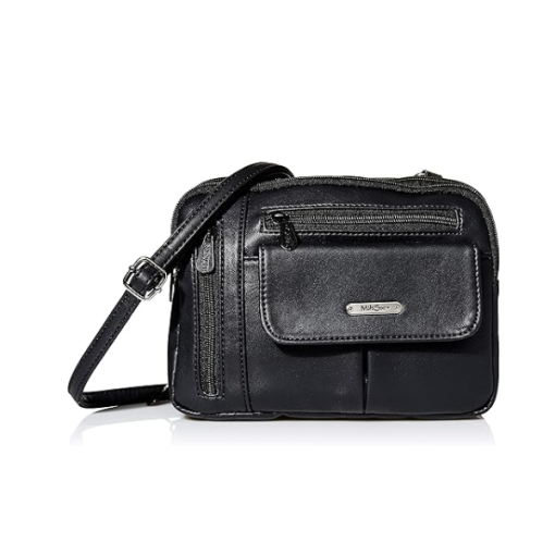 MultiSac Zippy Triple Compartment Crossbody Bag